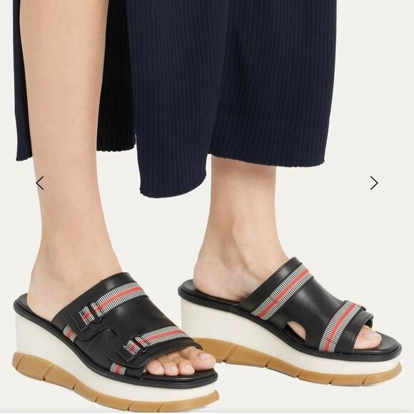 Sorel Joanie III Slide Women's Black and Red Sandals size 9 NWT in box - Picture 5 of 12